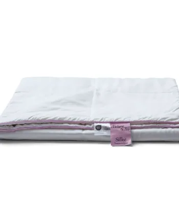 Baby Silkedyne Med 100 Mulberry Silkefyld 70x100 Sommerdyne Med Blødt Bambus Bolster Nature Borg Baby Dyne