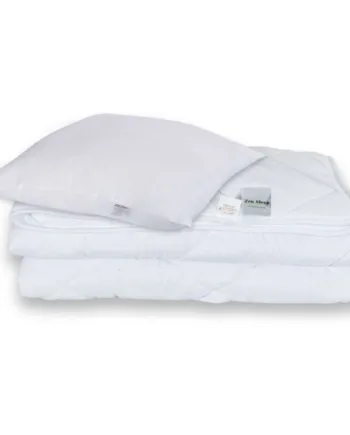 Dyne Pude Sæt Helårsdyne 140x220  Pude 60x63 Fiberdyne Zen Sleep Allergivenlig Dyne Pude