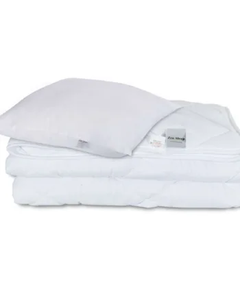 Dyne Pudesæt Helårsdyne 140x220  Pude 60x63 Fiberdyne Zen Sleep Allergivenlig Dyne Pude
