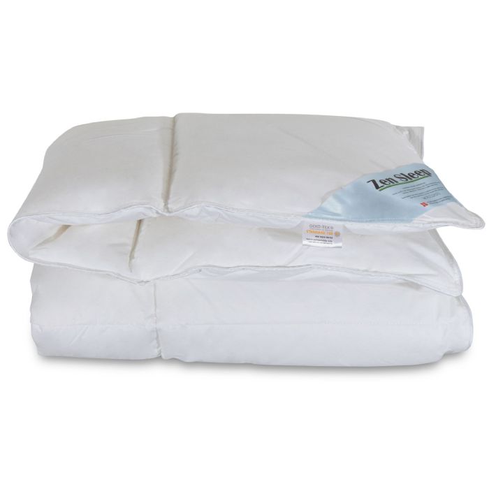 Juniordyne Med Dunfiber 100x140cm Helårs Junior Dyne Zen Sleep Allergivenlig Dyne