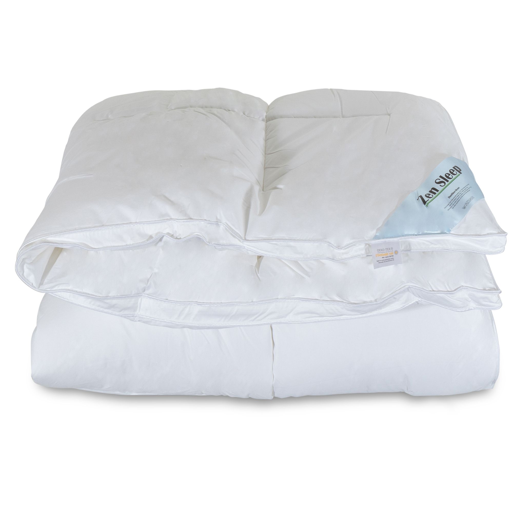 Fiberdyne Med Dunfibre Sval Helårsdyne Allergivenlig Dyne Zen Sleep