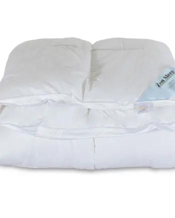 Helårsdyne 140x200 Allergivenlig Dyne Med Bløde Fiberdun Fiberdyne Fra Zen Sleep