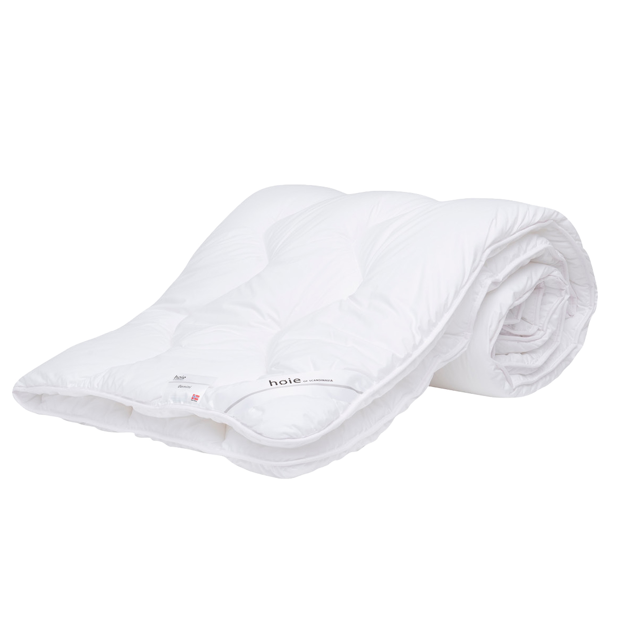 Helårsdyne Blød Fiberdyne Tyk Dyne Med Let   Luftigt Fiberfyld 140x220 Høie Dyne Gemini