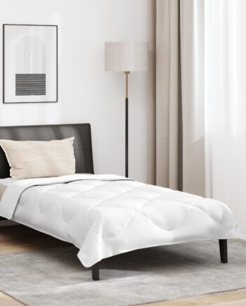 årsdækkende Dyne Med Pude 140  220 Hvid Microfiber