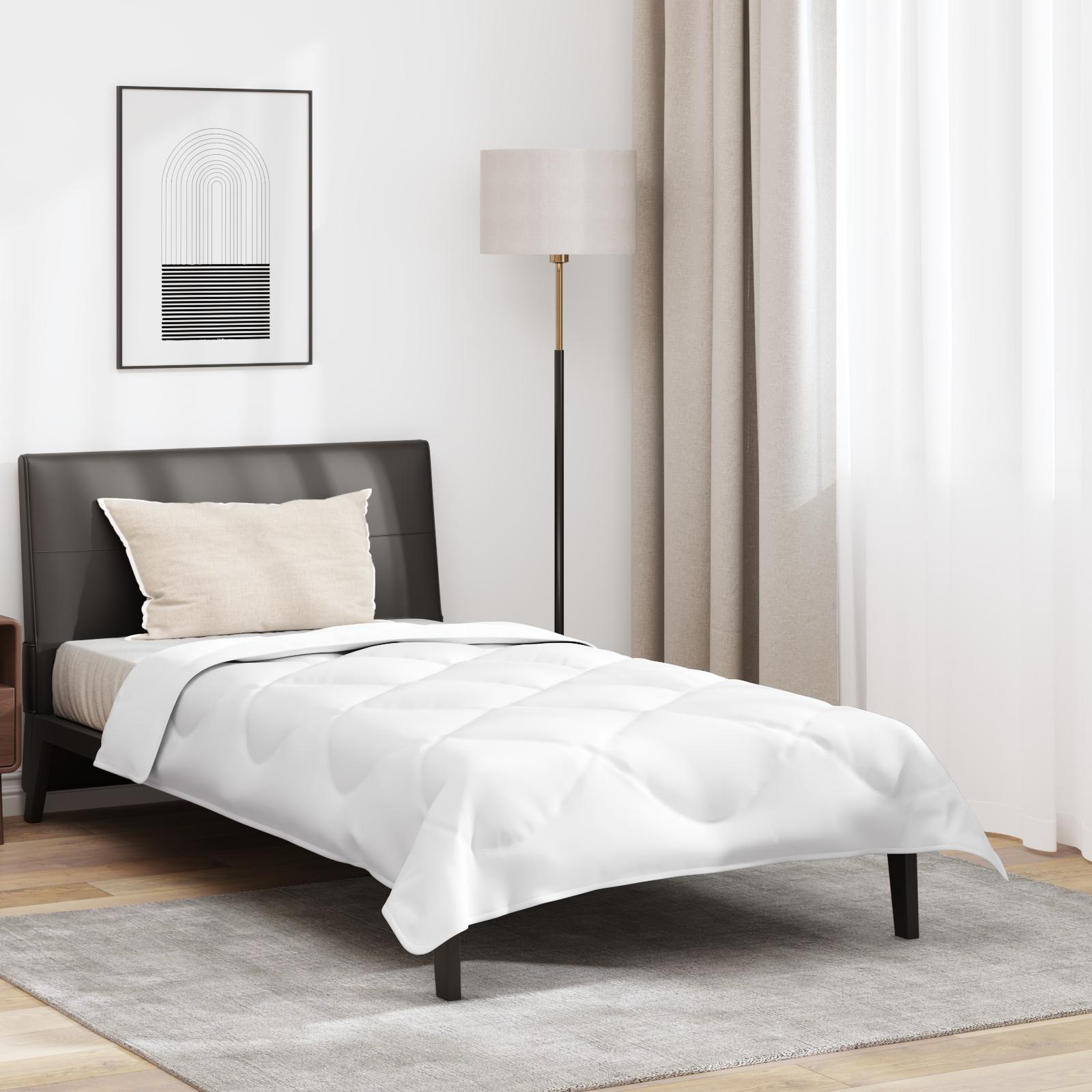 årsdækkende Dyne Med Pude 140 220 Hvid Microfiber