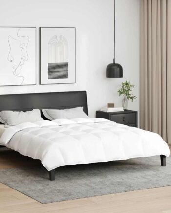 Dyne Hvid 260  220 Fjer Dun Kassequilt