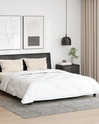 Helårs Dyne Pudepakke Hvid Microfiber 240  220 Dele
