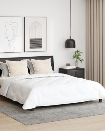 Helårs Dyne Pudepakke Hvid Microfiber Dele 200  200