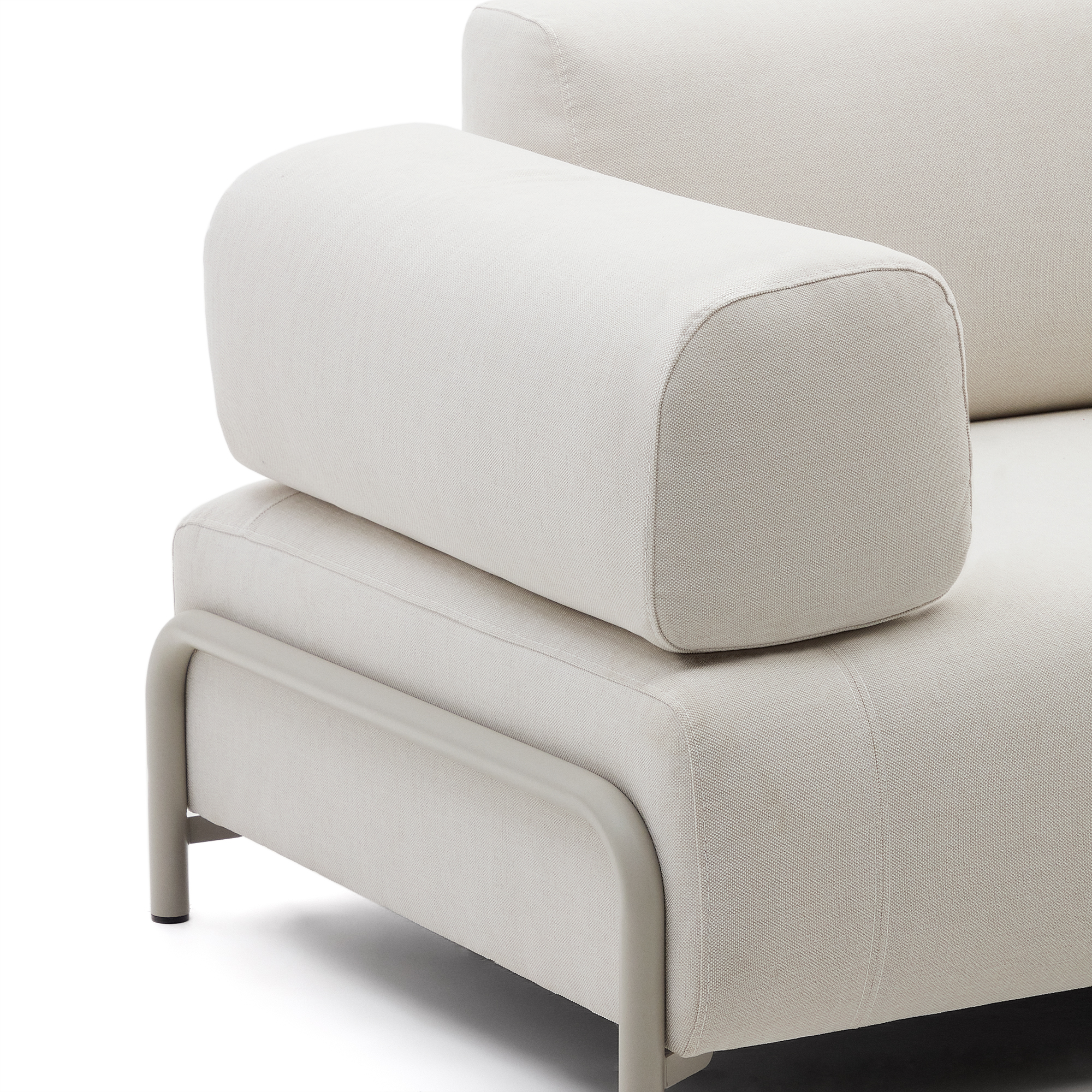 Kave Home Compo Arm Til Sofa Beige Chenille