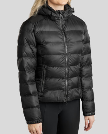 Monta Kort Dyne Vinterjakke Refined Sort