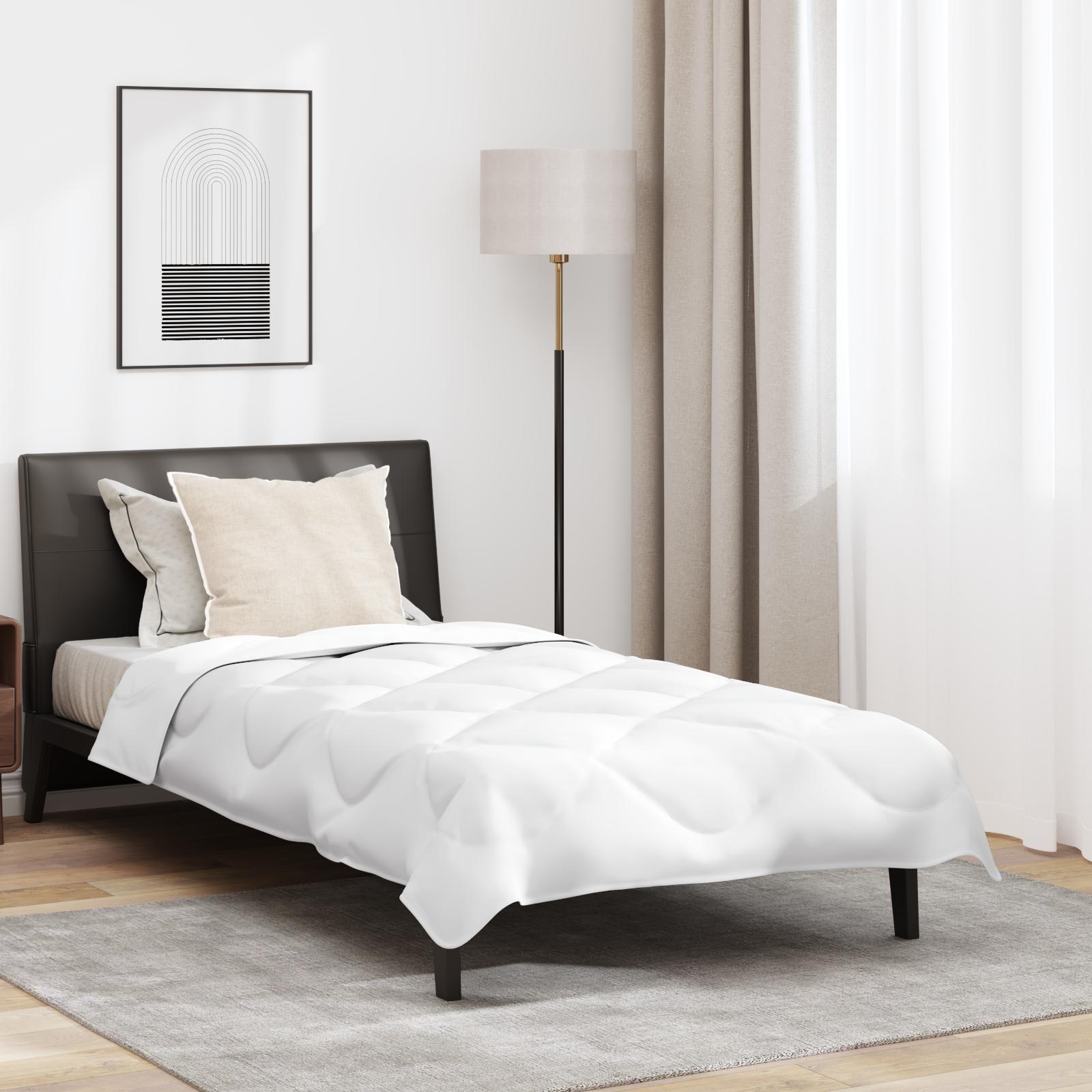 Sommerdyne Med Pude Dele Hvid Microfiber