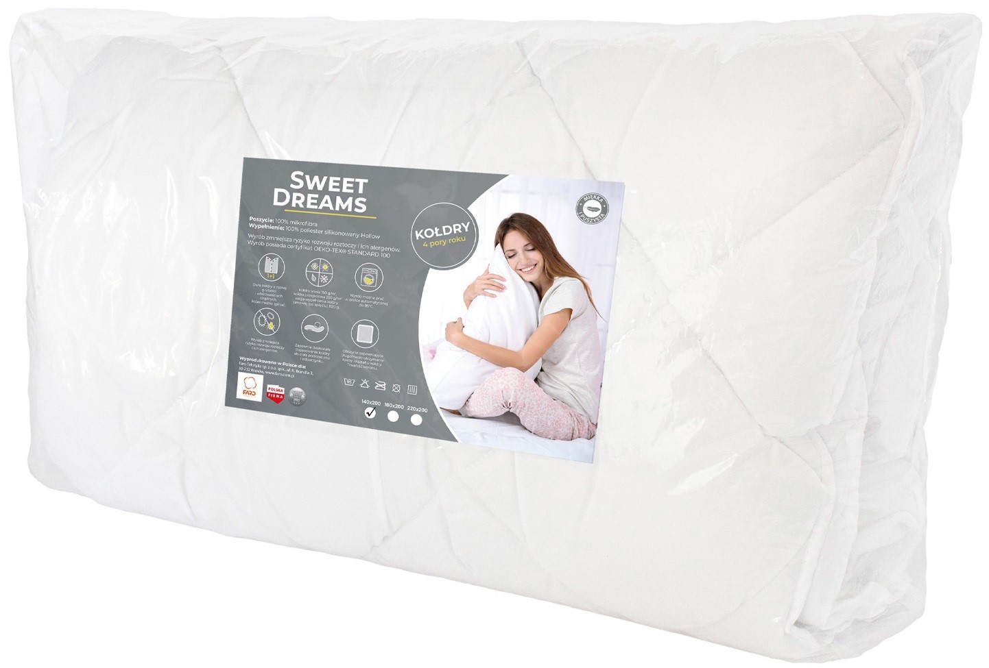 Sweet Dreams  Sæsoner Dyne 140 200 Allergivenlig