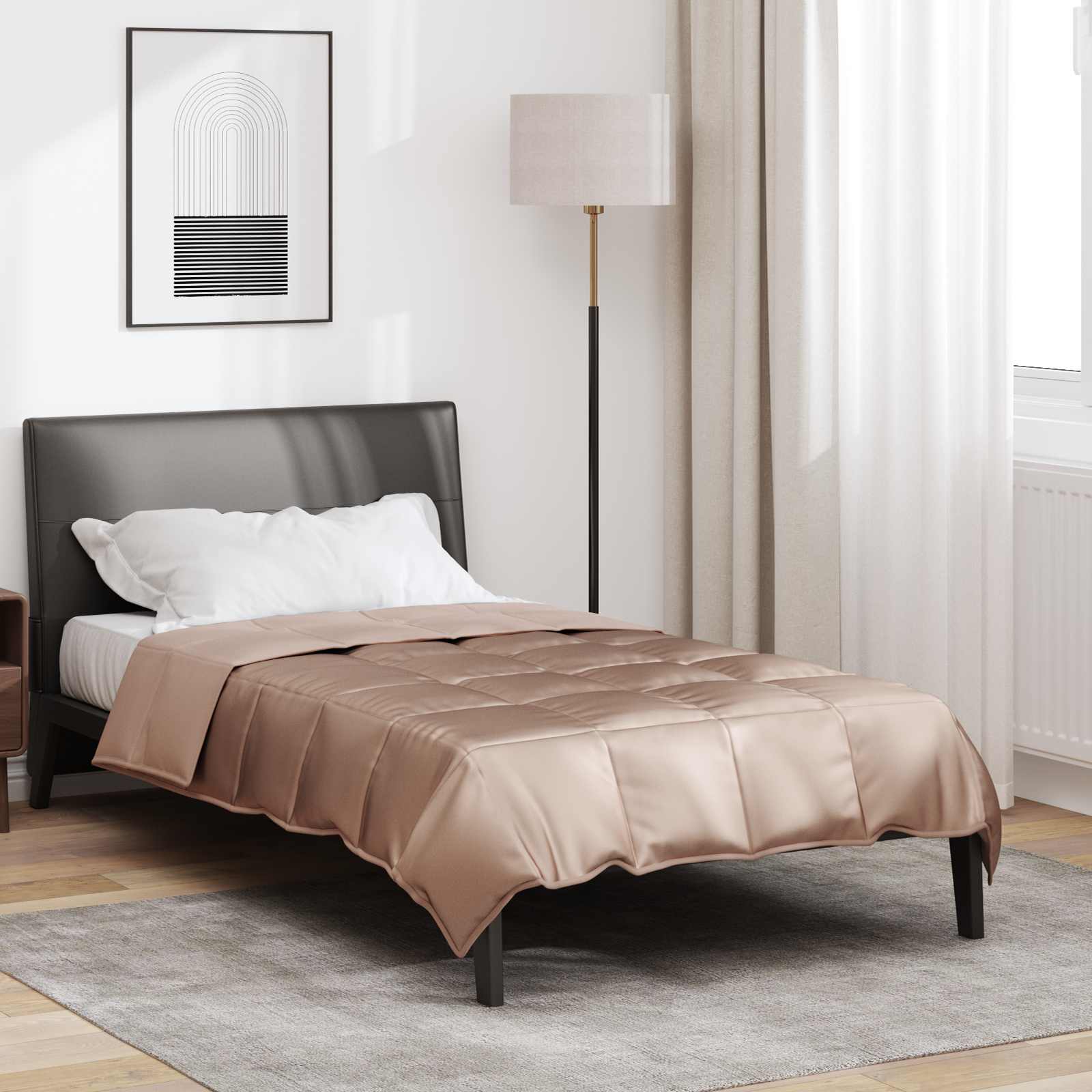 Sommer Dyne Satin Mikrofiber Guld 135 220